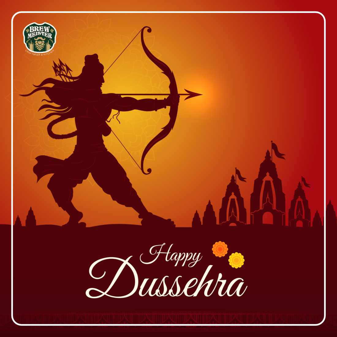 Dussehra Greetings for Brew Meister