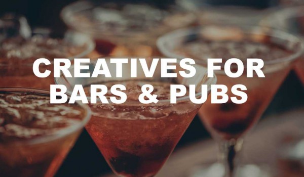 Creatives for Bars & Pubs with Photos