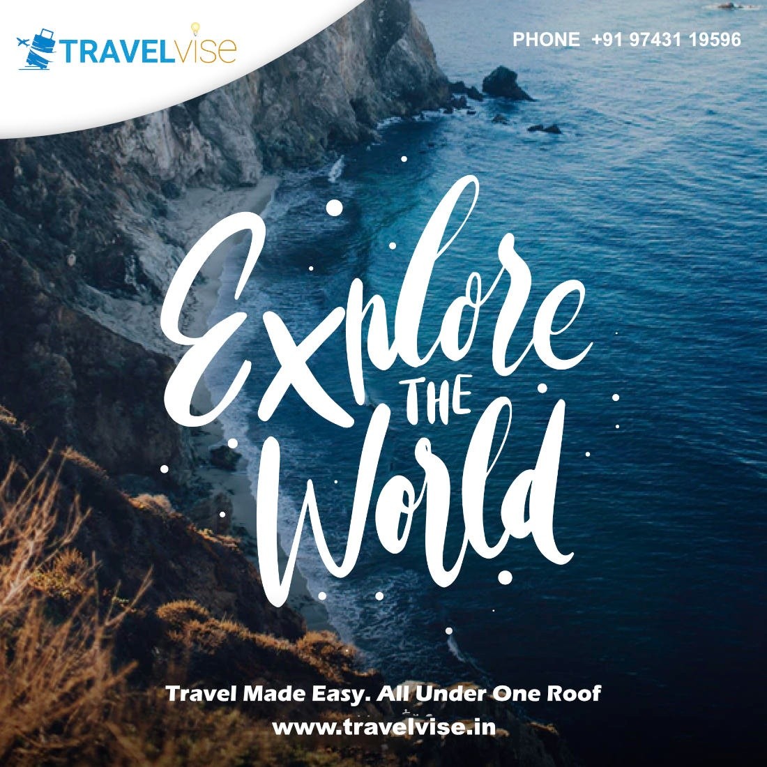 Travel Agency Social Media Graphics Designs Image 1